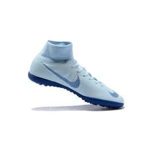 Kopačky Pánské Nike Mercurial SuperflyX VI Elite TF – bílá modrá